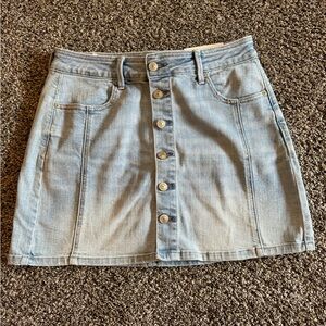 American Eagle Super Stretch Jean Skirt Size 10 NWT